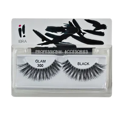 Ibra Glam , Sztuczne rzęsy Black 300