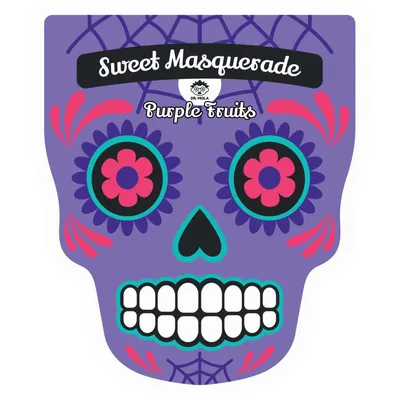 Dr. Mola Sweet Masquerade, Purple Fruits Sheet Mask (Maseczka w płachcie nawadniająco- rewitalizująca `Fioletowe owoce`)