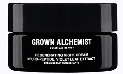 Grown Alchemist Regenerating Night Cream Neuro-Peptide with Violet Leaf Extract (Krem regenerujący na noc)
