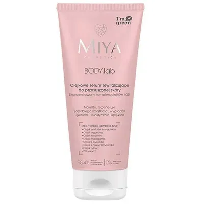 Miya Cosmetics BODY.Lab, Olejkowe serum rewitalizujące do przesuszonej skóry