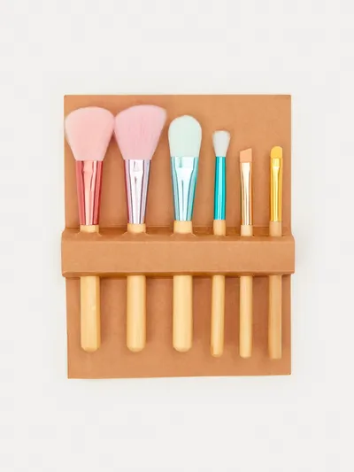 Sinsay Bamboo Makeup Brushes (Zestaw 6 pędzli)