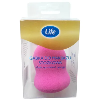 Life Gąbka do makijażu stożkowa