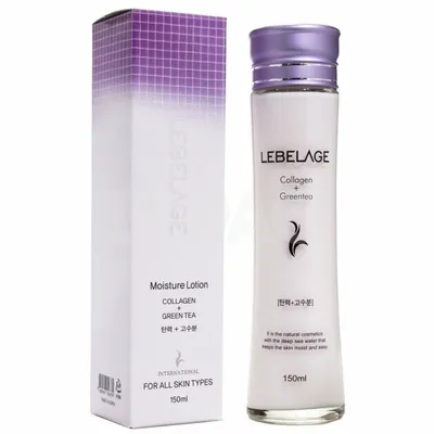 Lebelage Collagen + Green Tea Toner (Nawilżający toner do twarzy)