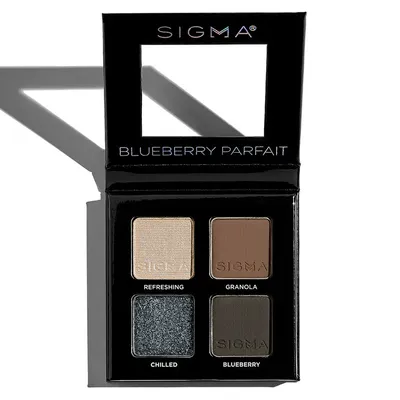 Sigma Makeup Blueberry Parfait, Eyeshadow Quad (Poczwórne cienie do powiek)