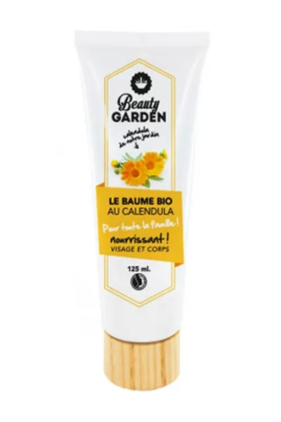 Beauty Garden Le Baume Bio Au Calendula (Organiczny balsam odżywczy do twarzy i ciała z nagietkiem)