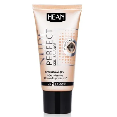 Hean Nude Perfect Skin Balance, Podkład kryjąco- równoważący