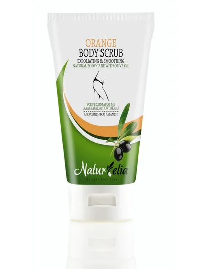 Naturelia Peeling do ciała `Organiczna oliwa z oliwek & pomarańcza`