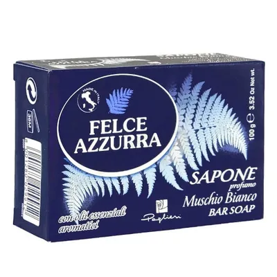 Felce Azzurra Sapone Muschcio Bianco (Mydło w kostce `Białe piżmo`)