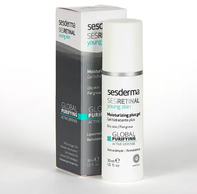 Sesderma Sesretinal, Young Skin Moisturising Plus Gel (Żel nawilżający)