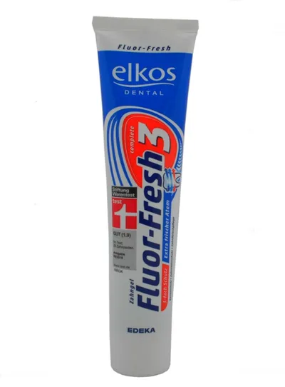 Elkos Dental, Fluor-Fresh Complete 3 Zahngel (Pasta do zębów)