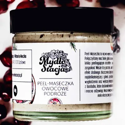 Mydło Stacja Peel-maseczka `Owocowe podróże`
