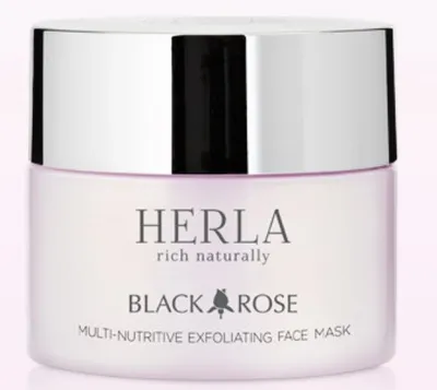 Herla Black Rose, Multi- Nutritive Exfoliating Face Mask (Multiodzywcza maska eksfoliujaca do twarzy)