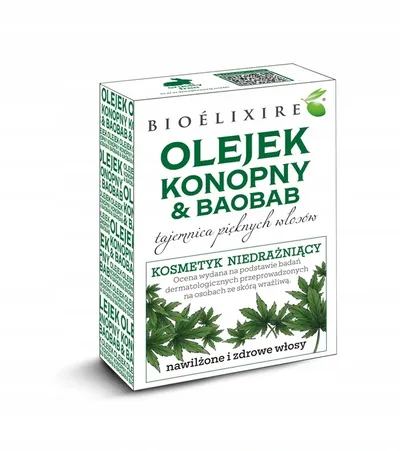 Bioelixire Olejek konopny & baobab (stara wersja)