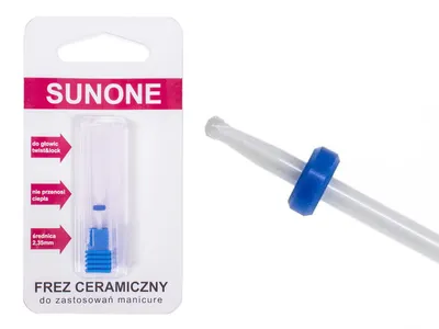 Sunone Frez ceramiczny kulka do skórek średni
