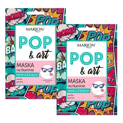 Marion Pop & art, Maska na tkaninie nawilżająca