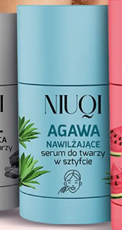 Niuqi Nawilżające serum do twarzy w sztyfcie `Agawa`