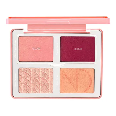 Natasha Denona Bloom Blush Et Glow Palette (Paleta różów i rozświetlaczy)