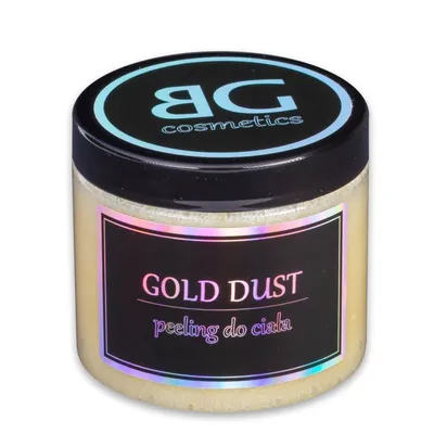 Body Glitter (BG) Cosmetics Peeling do ciała `Gold Dust`