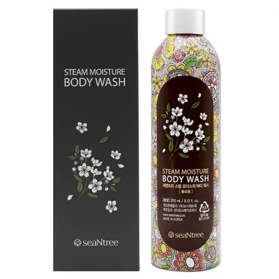 SeaNtree Steam Moisture Body Wash (Oczyszczający płyn pod prysznic o delikatnym zapachu kwiatowym)