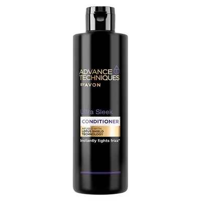 Avon Advance Techniques, Ultra Smooth Conditioner [Ultra Sleek Conditioner] (Odżywka wygładzająca `Stop puszeniu się włosów` [Odżywka dyscyplinująca ułatwiająca rozczesywanie])