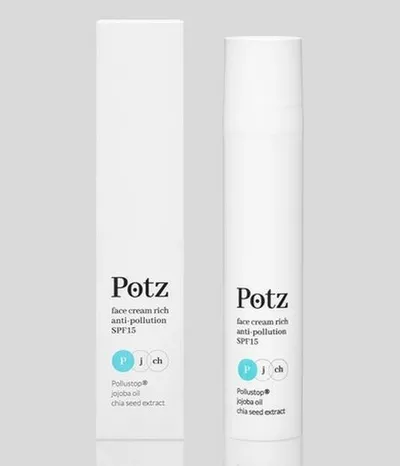 Potz Face Cream Rich Anti-Pollution SPF15 (Odbudowujący krem na dzień)