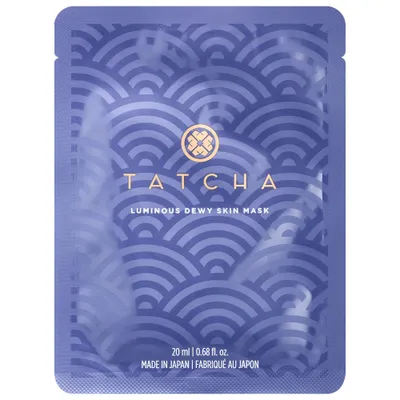 Tatcha Cosmetics Luminous Dewy Skin Mask (Rozświetlająca maska w płachcie)