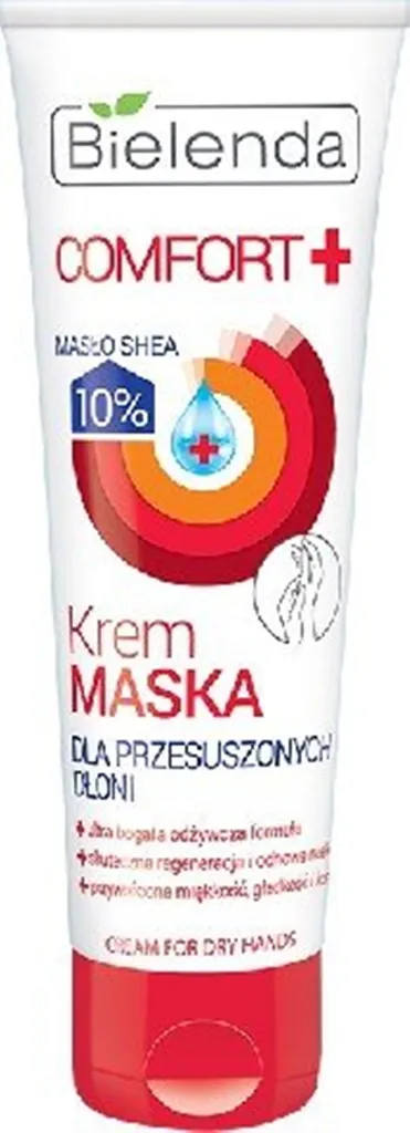 Bielenda Comfort+, Krem - maska dla przesuszonych dłoni