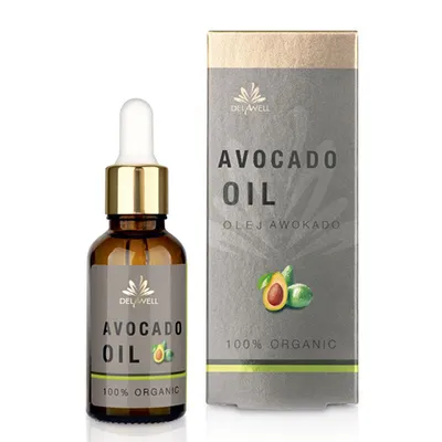 DelaWell Avocado Oil (Czysty olej awokado 100%)
