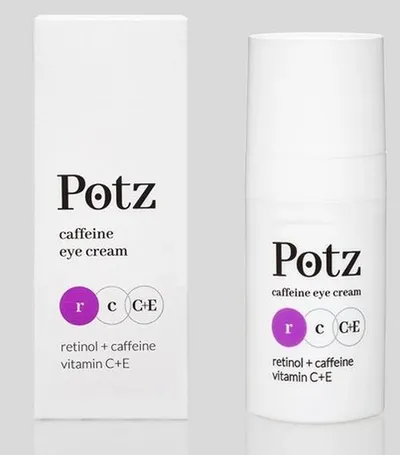 Potz Caffeine Eye Cream (Krem pod oczy z kofeiną i retinolem)