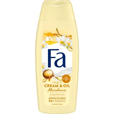 Fa Cream & Oil With Macadamia Oil (Kremowy żel pod prysznic z olejem macadamia)