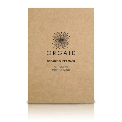 Orgaid Anti-Aging & Moisturizing Oragnic Sheet Mask (Nawilżająca maska w płachcie anti-aging)
