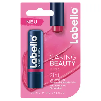 Labello Caring Beauty Lippenpflege (Koloryzujący balsam do ust)