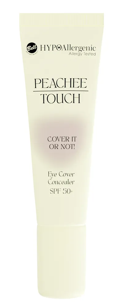Bell HYPOAllergenic x Peachee Touch Eye Cover Concealer SPF 50 (Hypoalergiczny korektor pod oczy)
