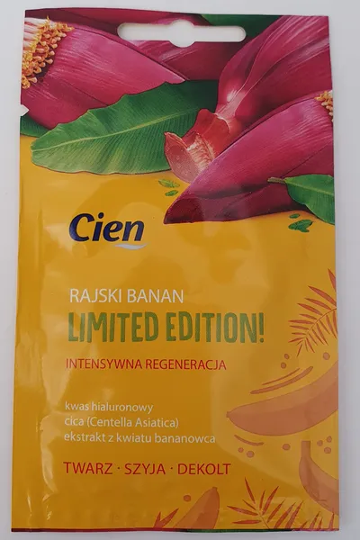 Cien Maseczka do twarzy `Rajski banan`
