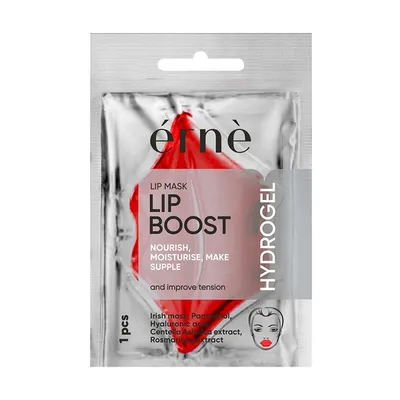 Erne Lip Boost, Hydrogel Lip Mask (Hydrożelowa maska do ust)