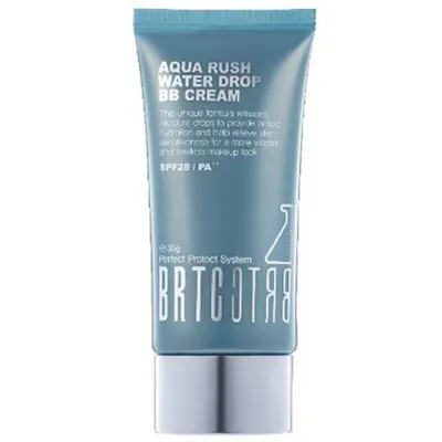 BRTC Aqua Rush Water - Drop BB Cream SPF28/PA++ (Krem BB do cery wrażliwej i suchej)