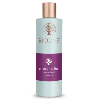 Bioline Olive Oil & Fig,  Face & Body Shower Gel (Żel pod prysznic i do mycia twarzy)
