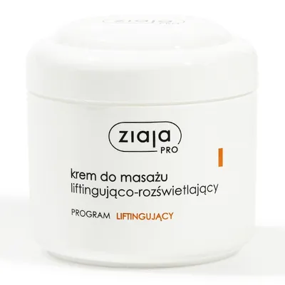 Ziaja Pro, Krem do masażu liftingująco-rozświetlający program liftingujący
