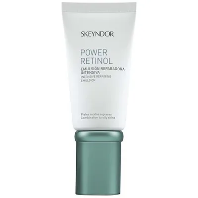 Skeyndor Power Retinol Intensive Repairing Emulsion Combination to Oily Skins (Intensywna emulsja naprawcza dla skóry mieszanej i tłustej)