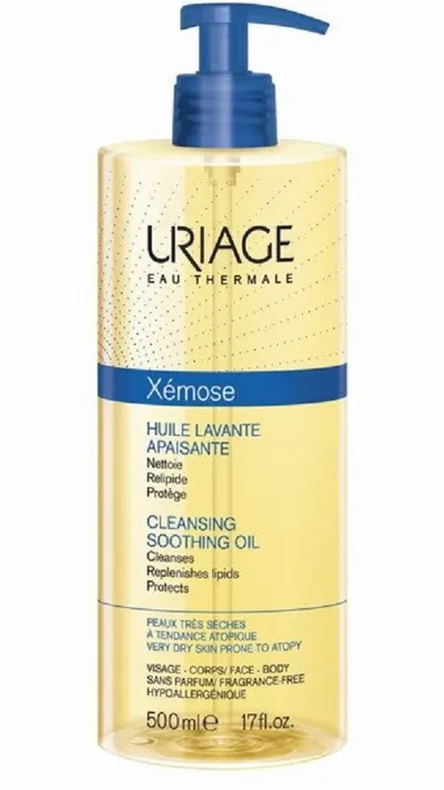 Uriage Xemose, Cleansing Soothing Oil (Oczyszczający olejek do kąpieli i pod prysznic)