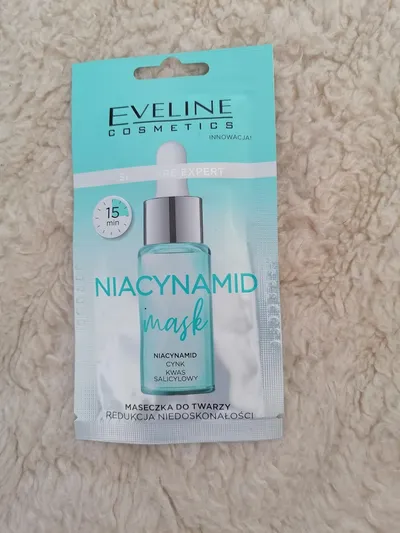 Eveline Cosmetics Skin Care Expert, Maseczka do twarzy `Redukcja niedoskonałości - niacynamid`