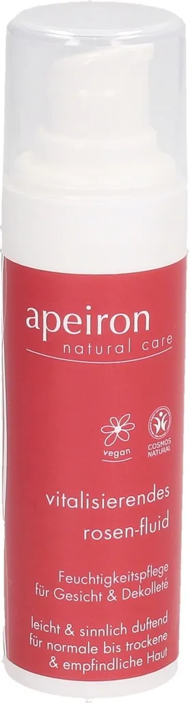 Apeiron Natural Care Vitalisierenders Rosen Fluid (Witalizujący fluid różany)