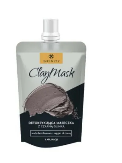 Infinity Clay Mask (Detoksykująca maseczka z czarną glinką)