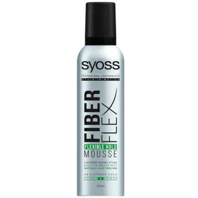 Syoss Fiberflex, Flexible Hold Mousse (Pianka do włosów)