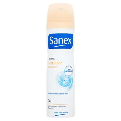 Sanex Dermo Sensitive, Deodorant Spray 24h