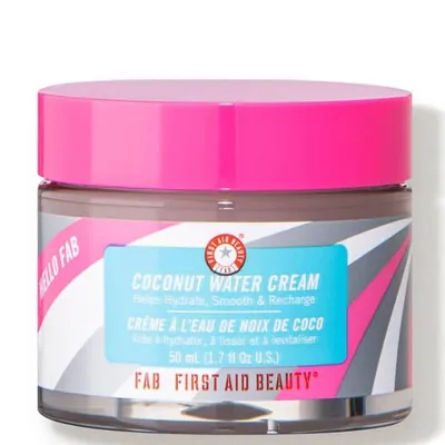 First Aid Beauty Hello FAB, Coconut Water Cream (Krem nawilżający z wodą kokosową)