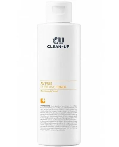 Cu Skin Clean-Up, AV Free Purifying Toner (Toner do twarzy)
