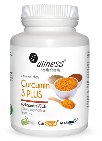 Aliness Curcumin 3 Plus, Suplement diety