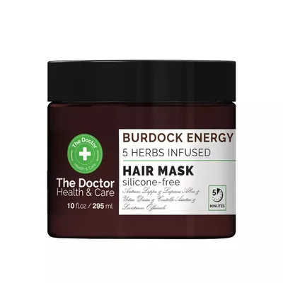 The Doctor Health & Care Hair Mask Burdock Energy 5 Herbs Infused (Maska do włosów `Energia łopianu i ekstrakt 5 ziół`)