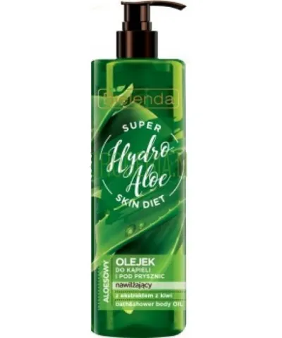 Bielenda Super Skin Diet, Nawilżający olejek do kąpieli i pod prysznic `Hydro Aloe`
